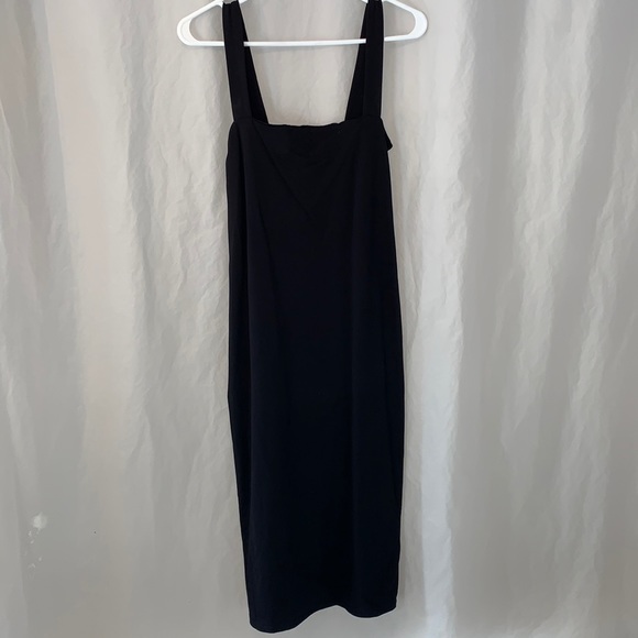 Jen 12 Square Neck Bodycon Midi Dress BooHoo - Picture 3 of 12